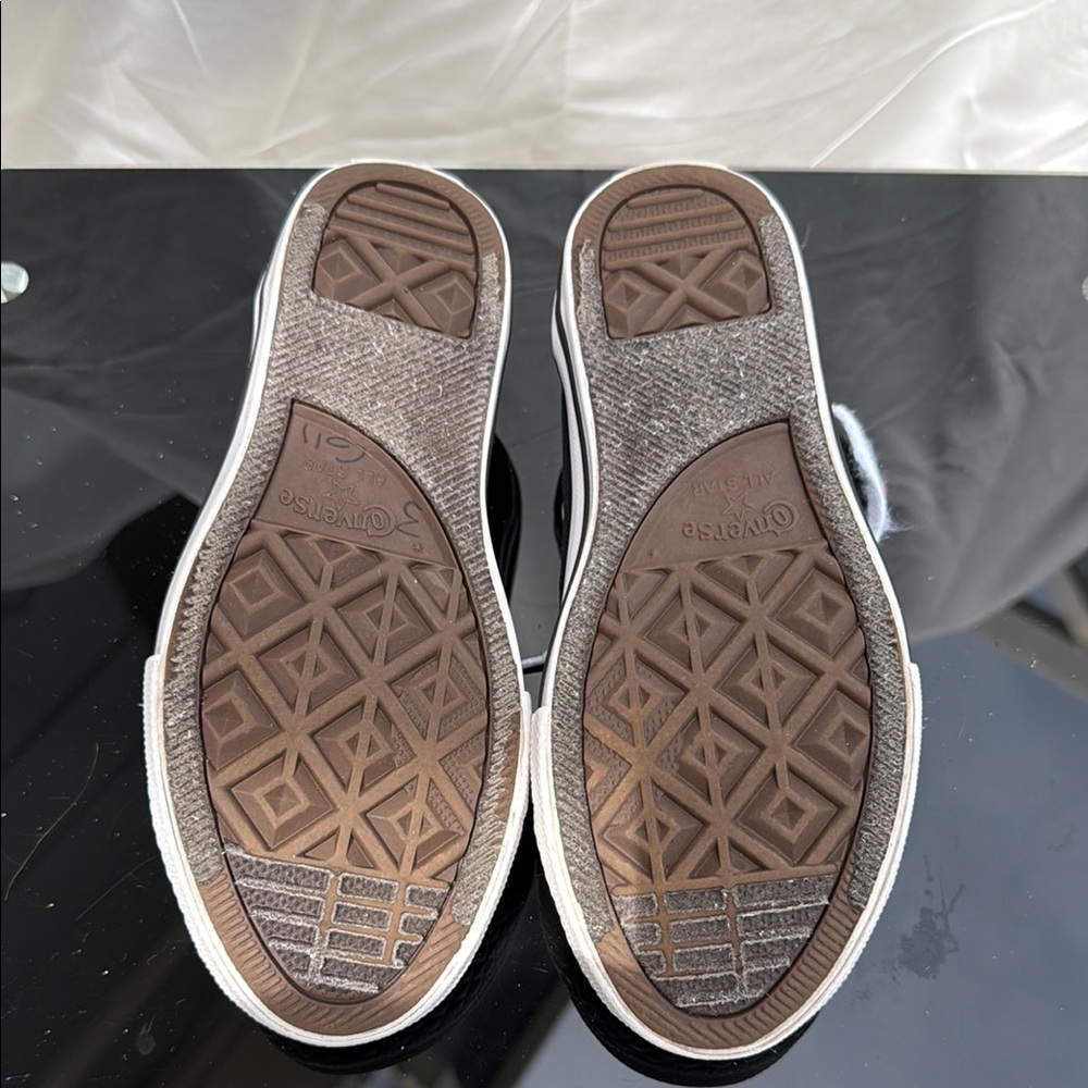 Converse All Star Black Canvas Shoes - Picture 6 of 7